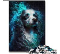 Puzzles for Adults And Teenagers Poodle Dog Visionary, Family Entertainment Toys Is Ideal As Gifts for The Whole Family for 14+ (Size 26x38cm)