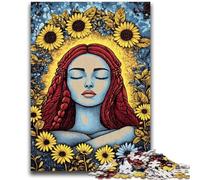 Puzzles for Adults And Teenagers Rose Goddess Challenging Game Toys Deal As Gifts for The Whole Family for Ages 14+ 50x75cm