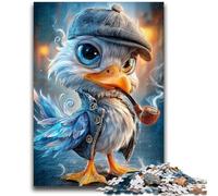 Puzzles for Adults And Teenagers Sherlock Holmes Seagull Educational Games Home Decoration Artists Collection, Fine Art 38x26cm