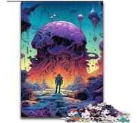 Puzzles for Adults And Teenagers Space Adventurer, Brain Teaser For Wall Decoration Unique Birthday And Xmas Gifts for for Age 14 (Size 50x75cm)