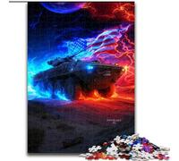 Puzzles for Adults And Teenagers Space Tank, Suitable for People Aged 14 And Above Educational Games Secret Santa Gifts (Size 50x75cm)