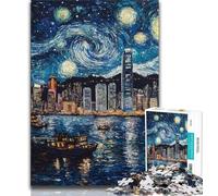 Puzzles for Adults And Teenagers Starry Sky Color 1000 Piece Jigsaw,Challenging Game Gifts for Is Ideal As A Gift for The Whole Family (size 38x26cm)