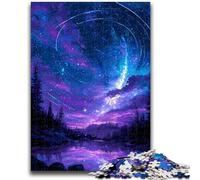 Puzzles for Adults And Teenagers Wonderful Night Sky Stress Reliever Difficult Challenge Deal As Gifts for The Whole Family 26x38cm