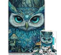 Puzzles for Adults Animal Owl Puzzles for Adults 1000 Pieces,Birthday Present, Gifts, Wall Art for And Age 14 Years Up (26x38cm)