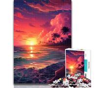 Puzzles for Adults Anime Art Landscape Puzzles 1000 Pieces for Teenagers,Decompressing Intellectual Educational Toy Birthday Present, Gifts 50x75cm