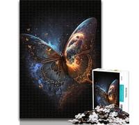 Puzzles for Adults Art Dream Butterfly Jigsaw Puzzles for Teenagers,Toys Educational Games Stress Relieving Parent-child Interaction 50x75cm