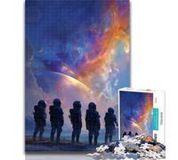 Puzzles for Adults Astronaut 1000 Pieces Jigsaw Puzzles for Adults And Teens,Family Game Birthday Gifts.Challenge High Difficulty 26x38cm