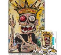 Puzzles for Adults Basquiat-style Jigsaws Puzzles 1000 Pieces for Teenagers Gifts,Train Your Brain And Hands Birthday Present, Gifts 26x38cm