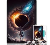 Puzzles for Adults Black Hole Puzzles for Teenagers 1000 Pieces,Decompressing Intellectual Educational Toy Birthday Present, Gifts (50x75cm)