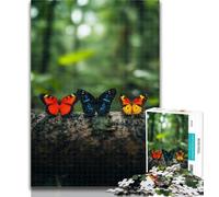 Puzzles for Adults Butterfly Jigsaw Puzzles for Adults 1000 Piece,Fun Activity for Home, Rainy Days Toys, Birthday Gifts 26x38cm