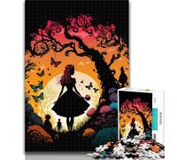 Puzzles for Adults Colourful Tree of Life 1000 Pieces Jigsaw Puzzles For Teens And Adults,Learning Educational Toy for Is Ideal As A Gift for The Whole Family 50x75cm