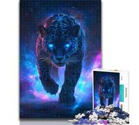 Puzzles for Adults Cosmic Black Panther 1000 Pieces Jigsaw Puzzles for Adults And Teens,Family Game Birthday Gifts.Challenge High Difficulty 50x75cm