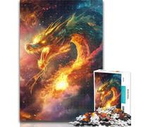 Puzzles for Adults Cosmic Dragon Jigsaws 1000 Pieces for Teenagers,Decompressing Intellectual Educational Toy Great Gifts And Toys 50x75cm