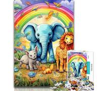 Puzzles for Adults Cute Shark 1000 Piece Jigsaw Puzzles,Learning Educational Toys Family Games Birthday Present, Gifts 75x50cm