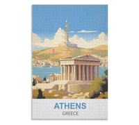 puzzles for adults, family puzzle game birthday gifts, Athens Greece,Adults 1000 Piece Jigsaw Puzzle- Christmas,75x50,wooden puzzle ,AA-1214