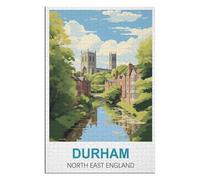 puzzles for adults, family puzzle game birthday gifts, Durham North East England，Adults 1000 Piece Jigsaw Puzzle- Christmas，38x26，paper puzzle，AA-974