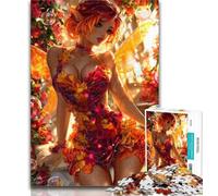 Puzzles for Adults Fantasy Dark Girl Jigsaw Puzzles for Adults 1000 Piece,Fun Activity for Home, Rainy Days Toys, Birthday Gifts 50x75cm