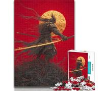 Puzzles for Adults Fantasy Ninja Warrior Adult Jigsaws 1000 Pieces Difficult,Toys Educational Games Stress Relieving Artists Collection, Fine Art 26x38cm