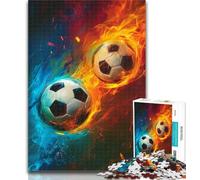 Puzzles for Adults Football Sports Adult Jigsaws 1000 Piece,with Fully Interlocking Randomly Shaped Pieces for And 14 Years Old 50x75cm