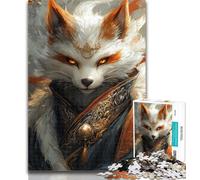 Puzzles for Adults Fox God Puzzles for Adults 1000 Pieces,Birthday Present, Gifts, Wall Art for And Age 14 Years Up 26x38cm