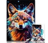 Puzzles for Adults Galaxy Fox Jigsaw Puzzles for Adults,for Educational Game Challenge Toy Artists Collection, Fine Art 50x75cm