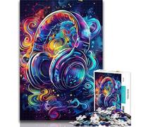 Puzzles for Adults Gaming Headset 1000 Piece Jigsaw Puzzles for Teenagers,Classic Educational Games Beautiful Decoration 50x75cm