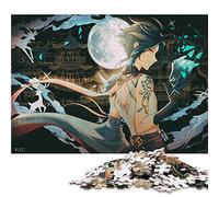 Puzzles for adults Genshin Impact Xiao for Adults 1000 Pieces Puzzle Gifts Teens Cardboard PuzzlesBrain Teaser Puzzle Size: 26x38cm