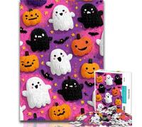 Puzzles for Adults Halloween Theme Jigsaw Puzzle 1000 Pieces for Teenagers,Educational Game Challenge Toy for Women And Men 50x75cm