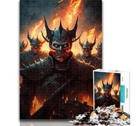 Puzzles for Adults Hell Demons 1000 Pieces Jigsaw Puzzles for Adults And Teens,gifts for Friends And Family for Age 14 26x38cm