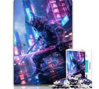 Puzzles for Adults Japanese Ninja Art 1000 Piece Jigsaw Puzzles for Adults Gifts,Educational Game Challenge Toy for Women And Men (50x75cm)