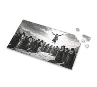 Puzzles For Adults Jesus Ascending Into Heaven, Surrounded By Disciples Picture Puzzle Spot It Game For Kids Puzzles 500 Pieces For Adult(300PCS)
