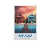 Puzzles for Adults Jigsaw Puzzles 1000 Pieces for Adults Kids，Bahamas The Caribbean，Wood Puzzle Jigsaw Puzzle Artwork Intellective Educational Toys Gifts（75x50cm）-GE42