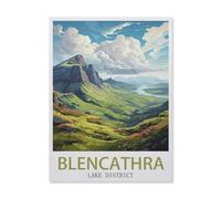 Puzzles for Adults Jigsaw Puzzles 1000 Pieces for Adults Kids，Blencathra Lake District ， Mountain，Artwork Intellective Educational Toys Gifts（75x50cm）-DV24