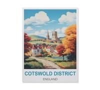 Puzzles for Adults Jigsaw Puzzles 1000 Pieces for Adults Kids，Cotswold District England，Artwork Intellective Educational Toys Gifts（26x38cm）-FH26