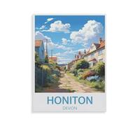 Puzzles for Adults Jigsaw Puzzles 1000 Pieces for Adults Kids，Honiton Devon，Paper Puzzle Jigsaw Puzzle Artwork Intellective Educational Toys Gifts（38x26cm）-HE83