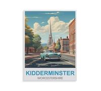 Puzzles for Adults Jigsaw Puzzles 1000 Pieces for Adults Kids,Kidderminster Worcestershire,Paper Puzzle Jigsaw Puzzle Artwork Intellective Educational Toys Gifts(50x70cm)-GT42