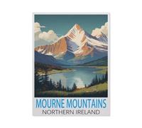Puzzles for Adults Jigsaw Puzzles 1000 Pieces for Adults Kids，Mourne Mountains Northern Ireland，Artwork Intellective Educational Toys Gifts（50x70cm）-HD6