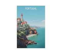 Puzzles for Adults Jigsaw Puzzles 1000 Pieces for Adults Kids，Portugal，Artwork Intellective Educational Toys Gifts（38x26cm）-FS45