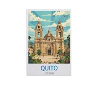 Puzzles for Adults Jigsaw Puzzles 1000 Pieces for Adults Kids，Quito Ecuador，Paper Puzzle Jigsaw Puzzle Artwork Intellective Educational Toys Gifts（38x52cm）-GB44
