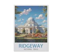 Puzzles for Adults Jigsaw Puzzles 1000 Pieces for Adults Kids，Ridgeway National Trail，Artwork Intellective Educational Toys Gifts（50x70cm）-FI85