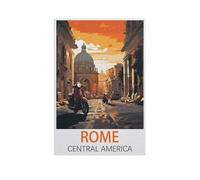 Puzzles for Adults Jigsaw Puzzles 1000 Pieces for Adults Kids，Rome Italy，Artwork Intellective Educational Toys Gifts（50x70cm）-FQ5