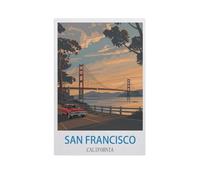 Puzzles for Adults Jigsaw Puzzles 1000 Pieces for Adults Kids,San Francisco California,Paper Puzzle Jigsaw Puzzle Artwork Intellective Educational Toys Gifts(50x70cm)-GD22