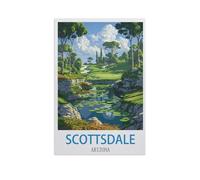 Puzzles for Adults Jigsaw Puzzles 1000 Pieces for Adults Kids，Scottsdale Arizona，Artwork Intellective Educational Toys Gifts（38x26cm）-GB5