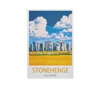 Puzzles for Adults Jigsaw Puzzles 1000 Pieces for Adults Kids，Stonehenge Wiltshire，Paper Puzzle Jigsaw Puzzle Artwork Intellective Educational Toys Gifts（50x70cm）-FX42