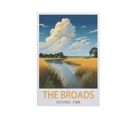 Puzzles for Adults Jigsaw Puzzles 1000 Pieces for Adults Kids,The Broads National Park,Wood Puzzle Jigsaw Puzzle Artwork Intellective Educational Toys Gifts(75x50cm)-AI46