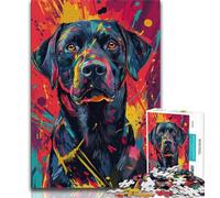 Puzzles for Adults Labrador Jigsaw Puzzle 1000 Pieces for Teenagers,Educational Game Challenge Toy for Women And Men (50x75cm)
