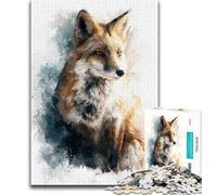 Puzzles for Adults Magic Fox Puzzles for Teenagers 1000 Pieces,Relax Games Is Ideal As A Gift for The Whole Family (26x38cm)