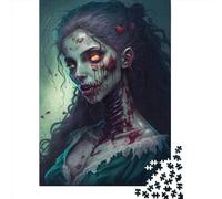 Puzzles for Adults Magic Undead Woman 500 Piece Jigsaw Puzzles Wood Puzzle for Adults And Age 18 Years Up Puzzle Fun Puzzles Games 500pcs (52x38cm)
