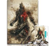 Puzzles for Adults Majestic Knight Adult Jigsaws 1000 Pieces Difficult,Toys Educational Games Stress Relieving Artists Collection, Fine Art (50x75cm)