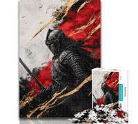 Puzzles for Adults Medieval Knight Paintings Adult Jigsaws 1000 Pieces Difficult,Challenging Game for The Whole for Women, Gifts for Men 50x75cm